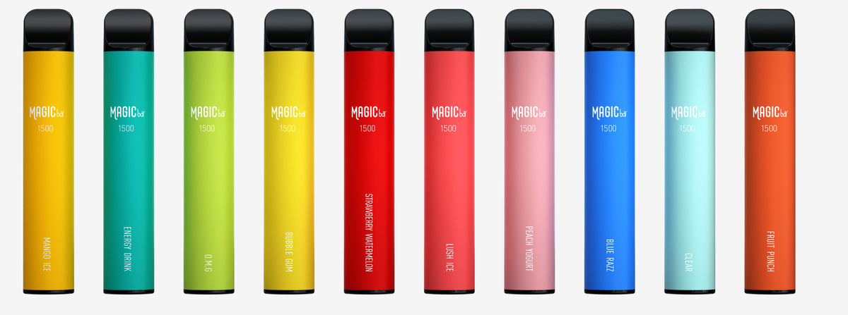 Magic Bar 1500puffs Disposable Pod Device 850Mah 5ml – Decent Vape